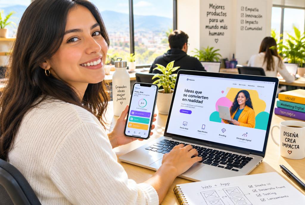 Estudiante del curso Páginas web y apps móviles con IA
