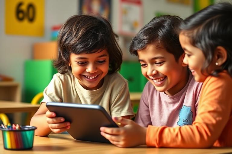 Estudiante del curso IA para niños: aprender jugando