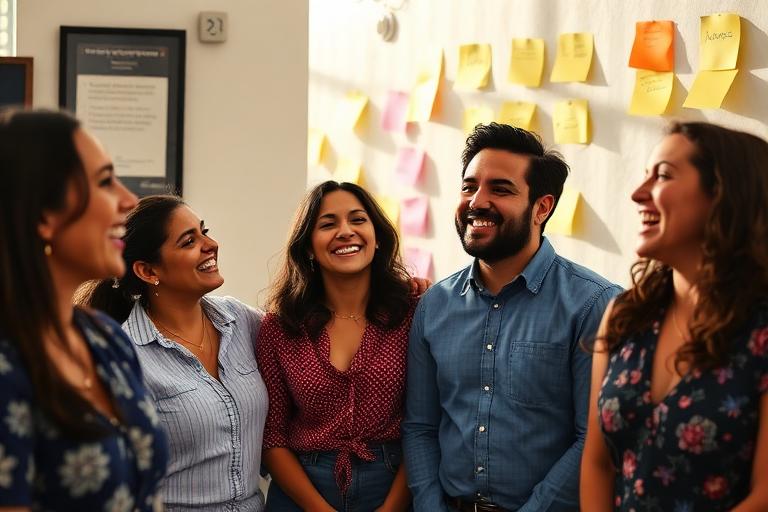 Estudiantes de Marketing usando inteligencia artificial