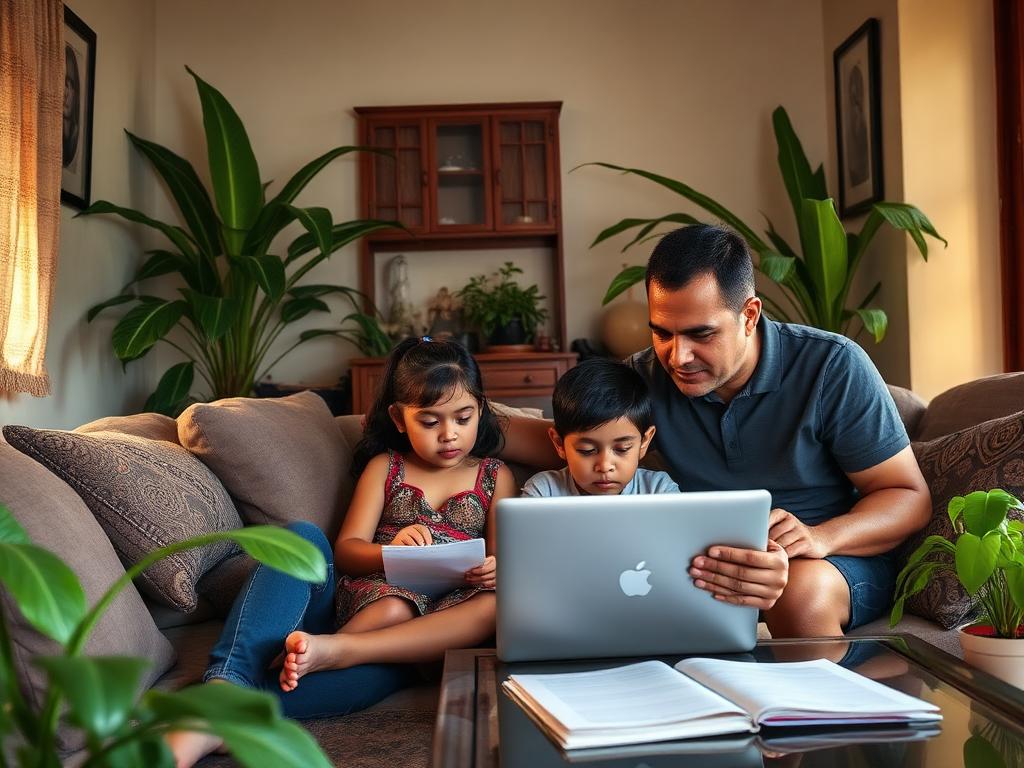 Contadores colombianos revisando facturación electrónica